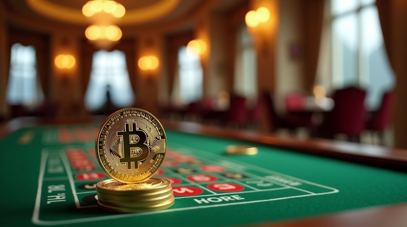 Bitcoin auf Roulette-Tisch – Live & RNG Roulette mit Krypto